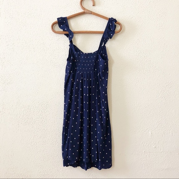 NWT Madewell Ruffle Strap Polka Dot Dress 00 - Picture 4 of 5